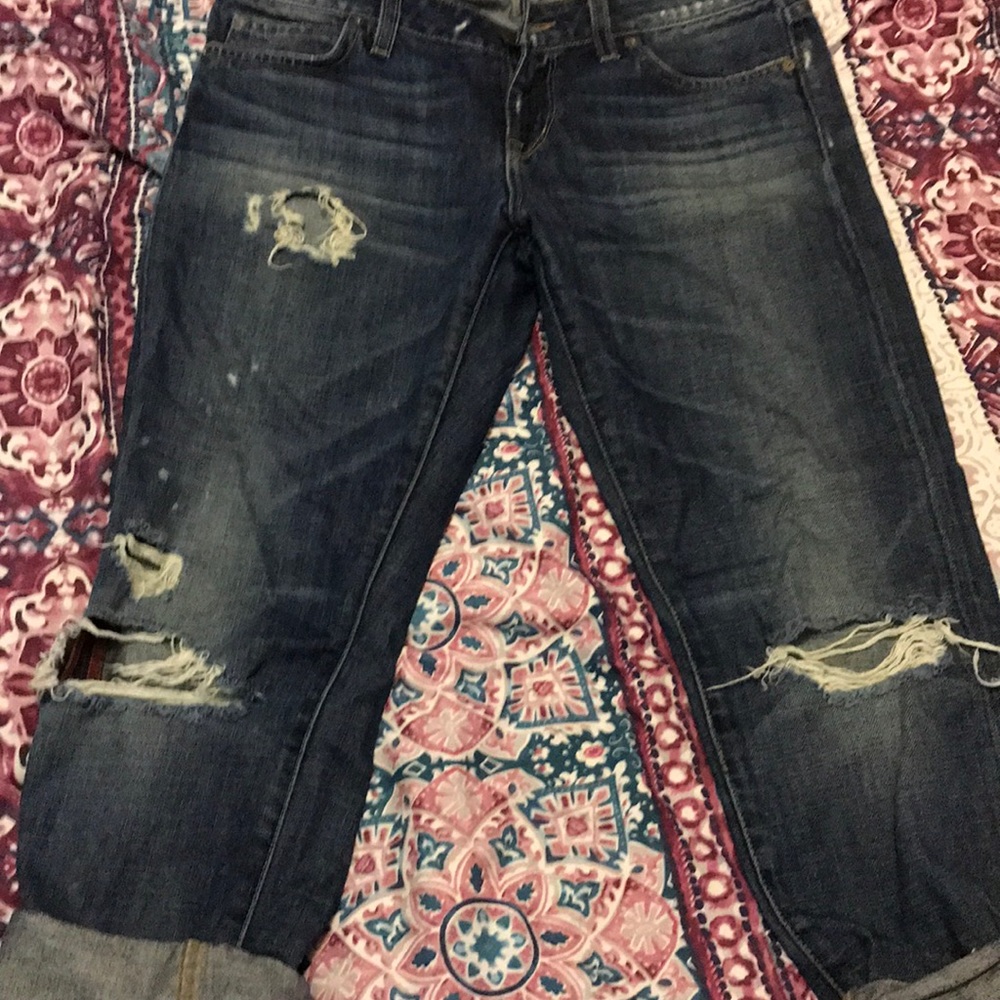 Rich and skinny distressed jeans